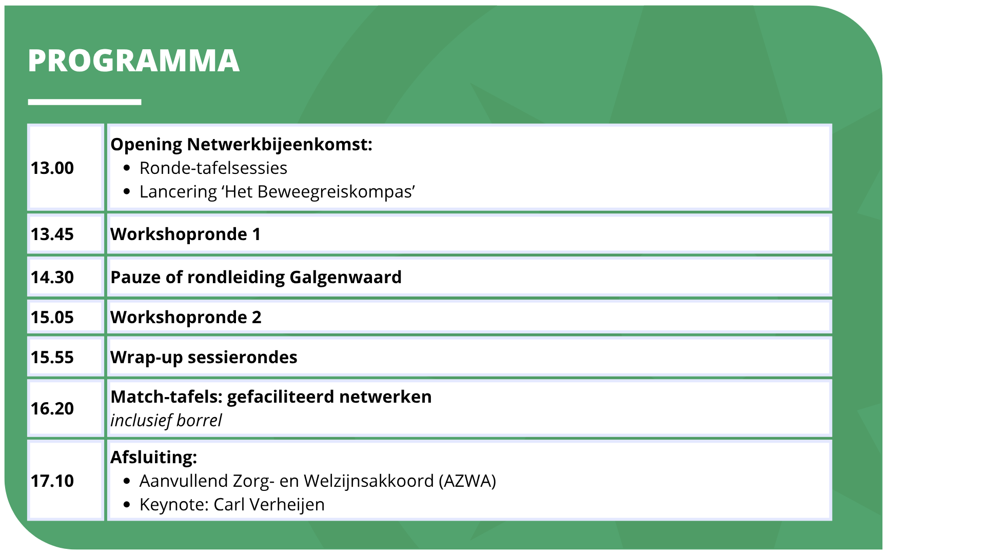 Programma
